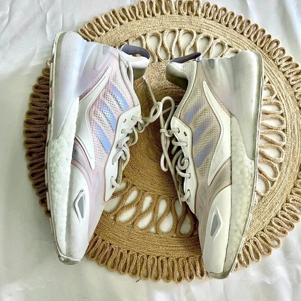 Adidas Originals ZX 2K Boost Women’s Fashion Casual Retro Sneakers GZ7824 7.5